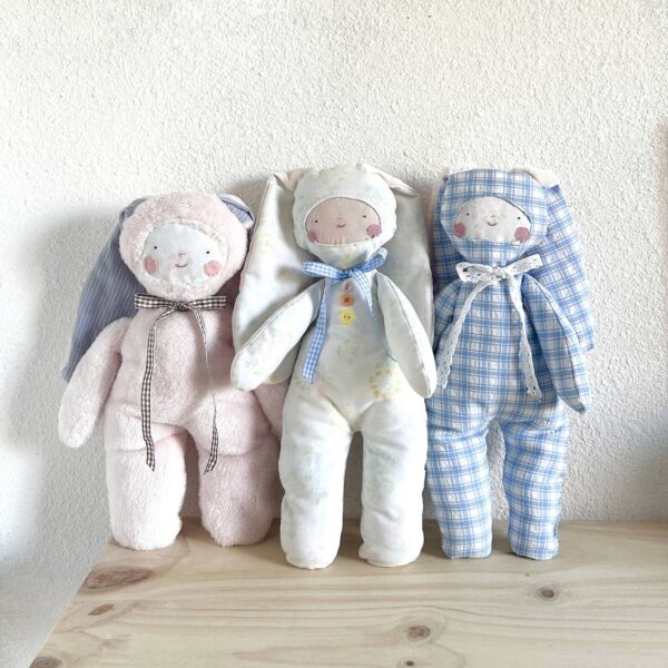 Handmade plushies - rabbits