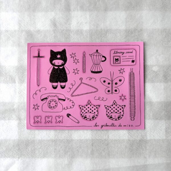 Stickers sheet - les gribouillis de mizo