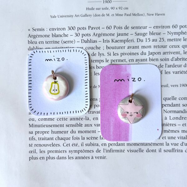 Clay pendants